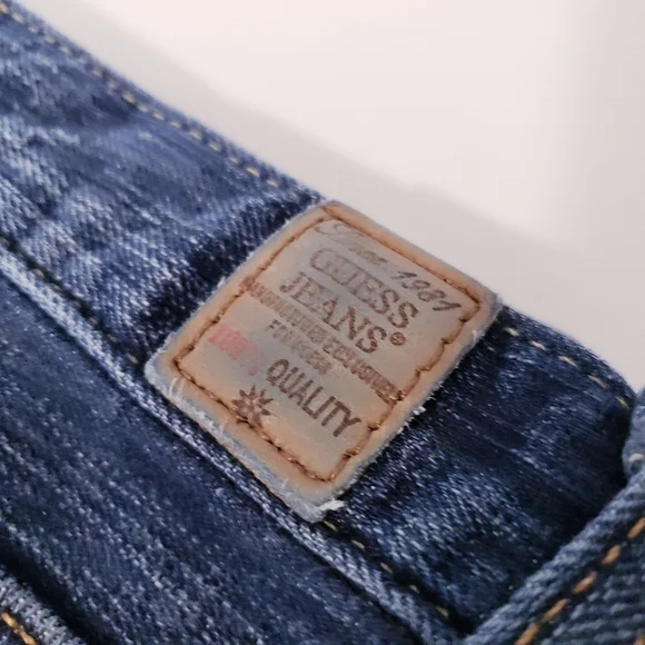 Guess Blue Foxy Flare Women's Jeans Size 27 - Picture 13 of 15